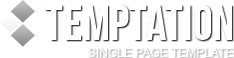 Temptation - Single Page Template